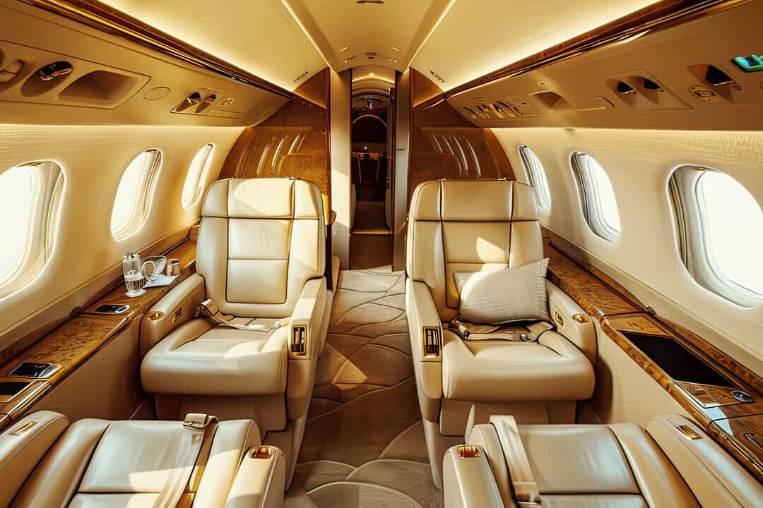 plane with row seats small pillow seat new