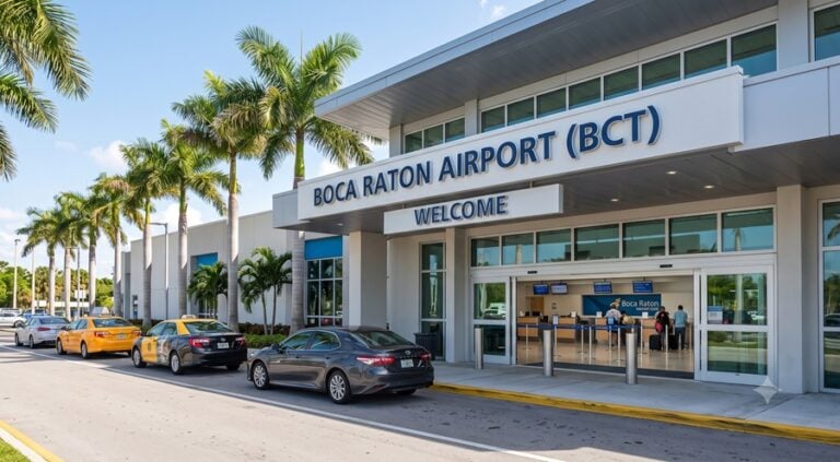 BCT Airport Terminal in Florida