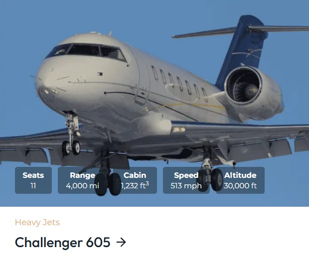 challenger 605