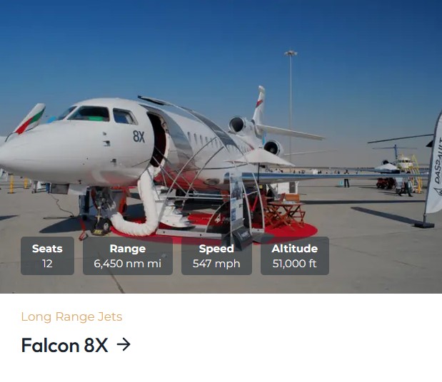 falcon 8x