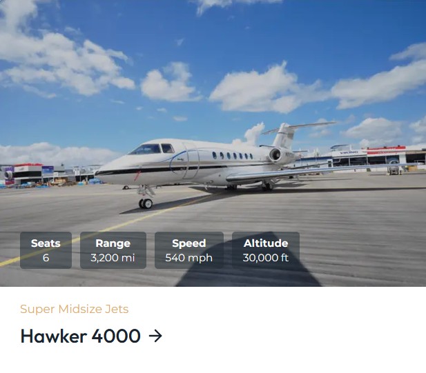 hawker 4000
