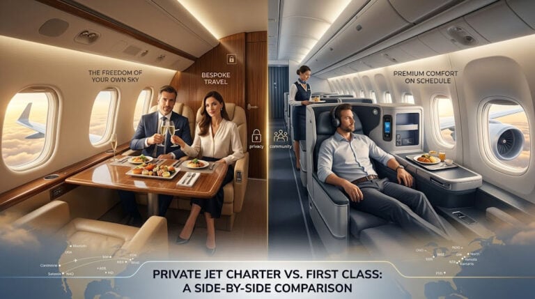 first vs private jets Boca Raton